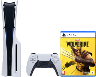 PlayStation 5 Slim Disc Edition + Marvel's Wolverine