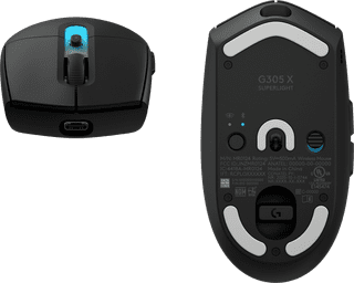 Logitech G305 X Superlight Draadloze Gaming Muis Zwart