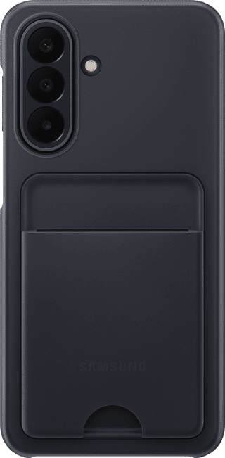 Samsung Galaxy A27 Card Slot Back Cover Zwart