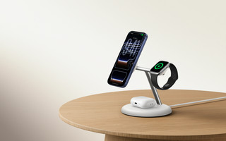 Belkin 3-in-1 Wireless Charger with MagSafe 25 Watt White