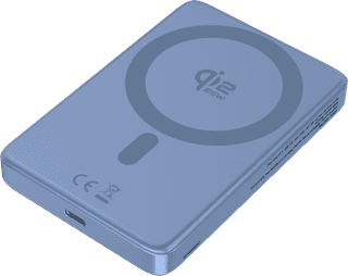 BlueBuilt Draadloze Powerbank met Qi2.2 en MagSafe 10.000 mAh met Snelladen 25 Watt Blauw