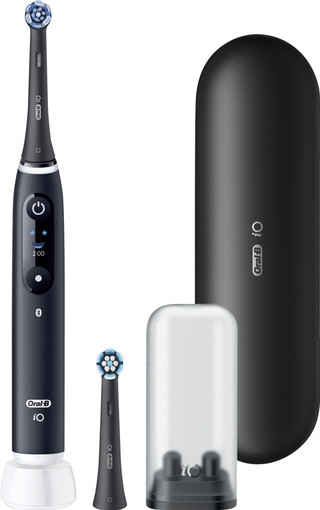 Oral-B iO 6N Zwart + extra iO Gentle Care opzetborstel