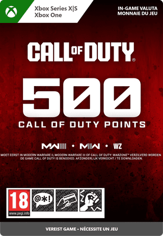 Call of Duty 500 Points Xbox Series X|S en Xbox One - Digitaal
