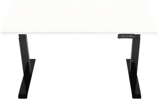 Euroseats Elektrisch Zit Sta Bureau 120 x 80 Zwart/Wit