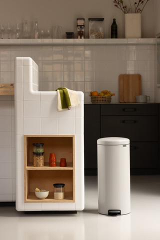 Brabantia NewIcon Pedaalemmer 30 Liter Soft Grey