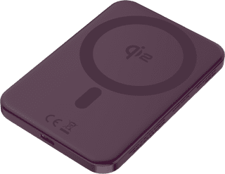 BlueBuilt Draadloze Powerbank met Qi2 en MagSafe 5.000 mAh met Snelladen 20 Watt Rood