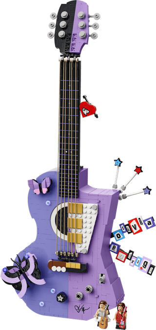 LEGO Editions Olivia Rodrigo's Dubbele Gitaar 43031