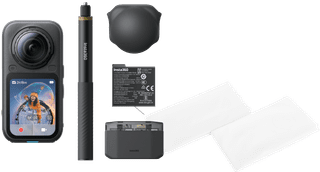 Insta360 X6 Essentials Bundle Zwart + BlueBuilt Microvezeldoekjes