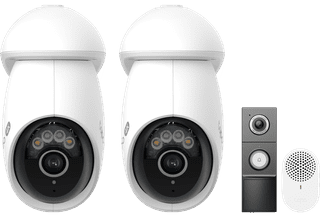 TP- Link Tapo C560WS Duo Pack + D235 Smart Battery & Wired Doorbell