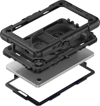 Just in Case Samsung Galaxy Tab A11 Plus Shockproof Case Zwart