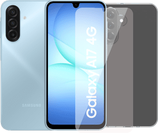 Samsung Galaxy A17 128GB Blauw 4G + Accessoirepakket
