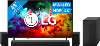 LG Mini-led 43" QNED71 (2026) + LG DS60TR