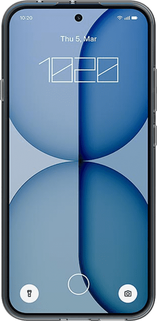Just in Case KickLite Nothing Phone (4a) Back Cover Transparant