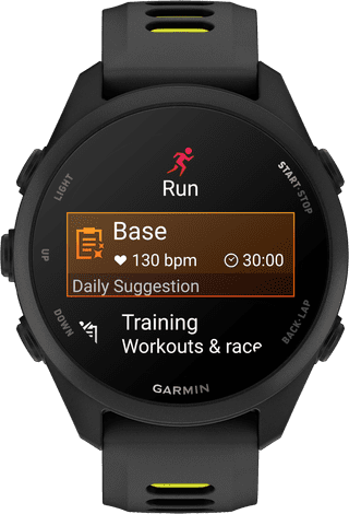 Garmin Forerunner 170 43 mm Zwart