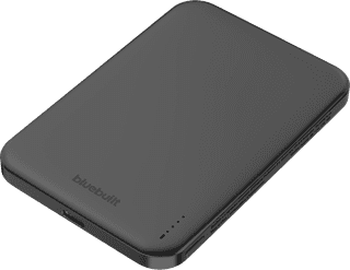 BlueBuilt MagSafe Case iPhone 18 Pro Max Transparent + Powerbank 5,000 mAh Grey