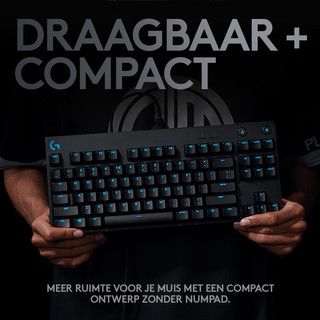 Logitech G PRO GX Blue Mechanisch Gaming Toetsenbord Qwerty