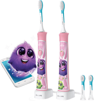 Philips Sonicare for Kids Connected HX6352/42 - Duo Pack