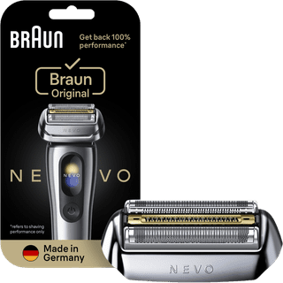 Braun NEVO Scheerkop Zilver