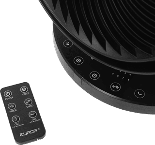 Eurom Vento 3D Silent Comfort Zwart