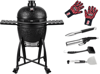 Grill Guru Prime Satin Black Large Starterspakket