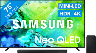 Samsung Neo QLED 75" QN80H (2026) + Samsung HW-Q600H (2026)