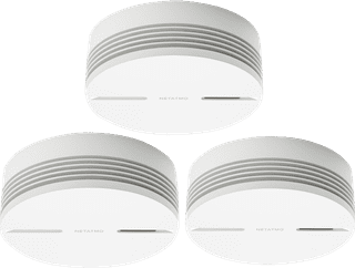 Netatmo Smart Smoke Detector (10 years) 3-pack