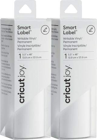 Cricut Joy Smart Writable Labels 14x122 White 2-Pack
