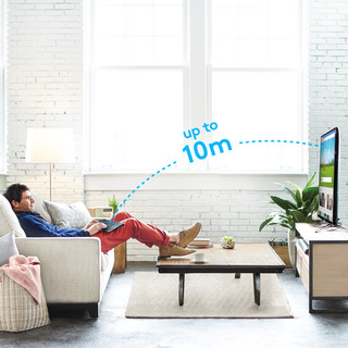 Logitech K400 Plus Wireless Touch Zwart QWERTY