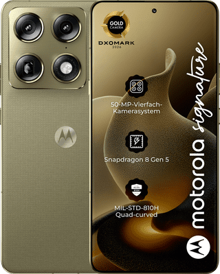 Motorola Signature 512GB groen 5G