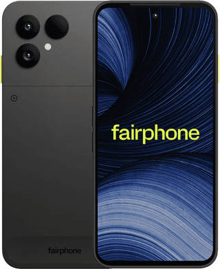 Fairphone 6+ 256GB Zwart 5G