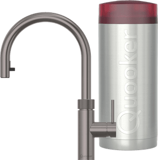 Quooker COMBI+ & Quooker Flex Round Gunmetal