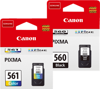 Canon PG-560 + CL-561 Cartridge Combo Pack