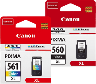 Canon PG-560XL + CL-561XL Cartridge Combo Pack