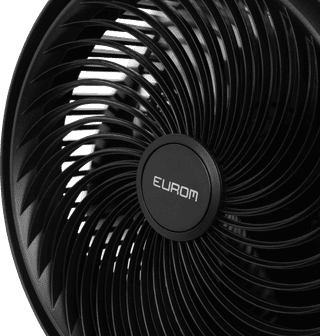 Eurom Vento 3D Silent Comfort Zwart