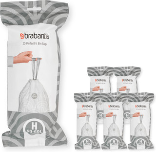 Brabantia Trash Bag Code H - 50-60L (120 units)
