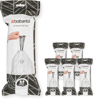 Brabantia Trash Bags Code M - 60L (120 units)