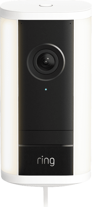 Ring Spotlight Camera Pro 2e Generatie Stekker Wit