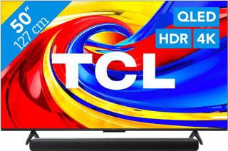 TCL 50" QLED P79L 4K (2026) + TCL S45H 2.0 Soundbar