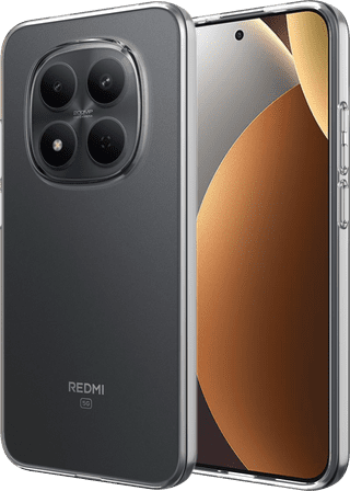 Just in Case Soft Design Xiaomi Redmi Note 15 Pro+ 5G Back Cover Transparant