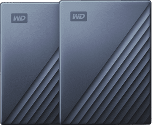 WD My Passport Ultra 5TB Blue - Duo pack