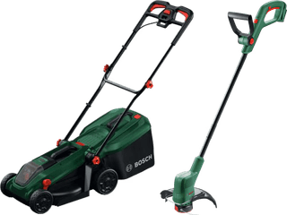 Bosch Rotak 18V-32 (zonder accu) + Bosch Easygrasscut 18 (zonder accu)