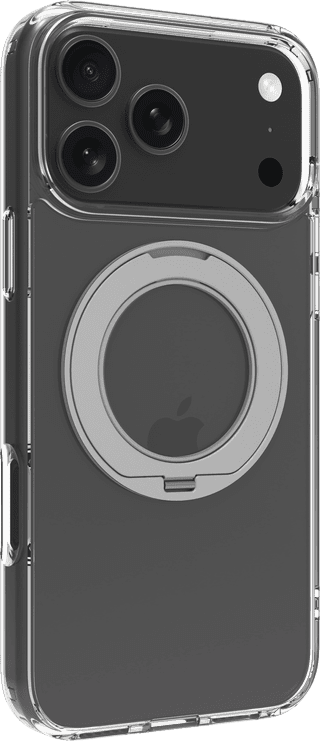 BlueBuilt Protective Back Cover with MagSafe and Stand iPhone 18 Pro Max Transparent