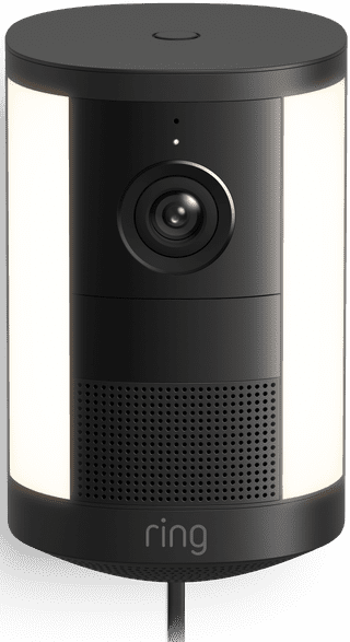Ring Spotlight Camera 2e Generatie Stekker Zwart