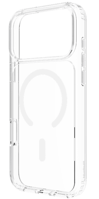 BlueBuilt Protective Back Cover met MagSafe iPhone 18 Pro Max Transparant