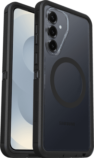 OtterBox Defender Samsung Galaxy S26 Plus Back Cover met Magneet Transparant Zwarte Rand