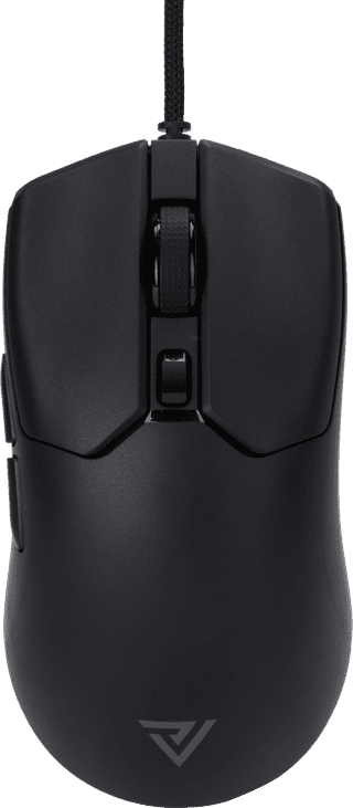 Vortech Essential Bedrade Gaming Muis Zwart