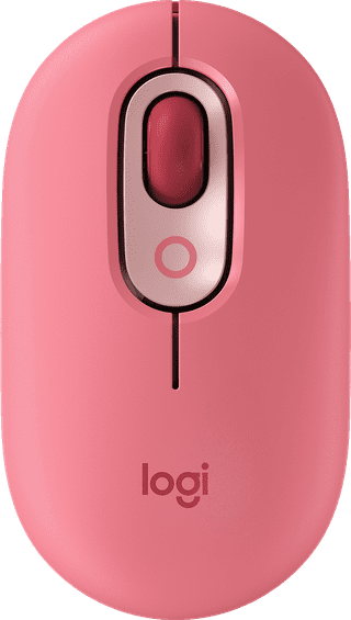 Logitech POP Draadloze Muis Roze