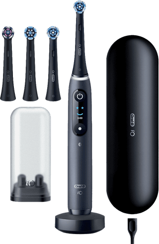 Oral-B iO 9 Zwart met 4 opzetborstels