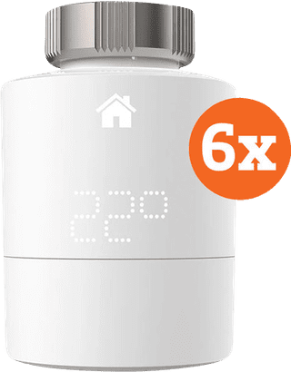 Tado Smart Radiator Knob Expansion 6-pack