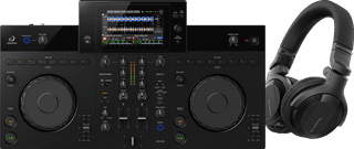 Alpha Theta XDJ-AN + Pioneer HDJ-CUE1